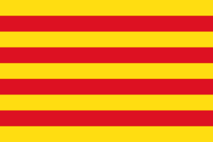 Icono de la bandera de Cataluña.