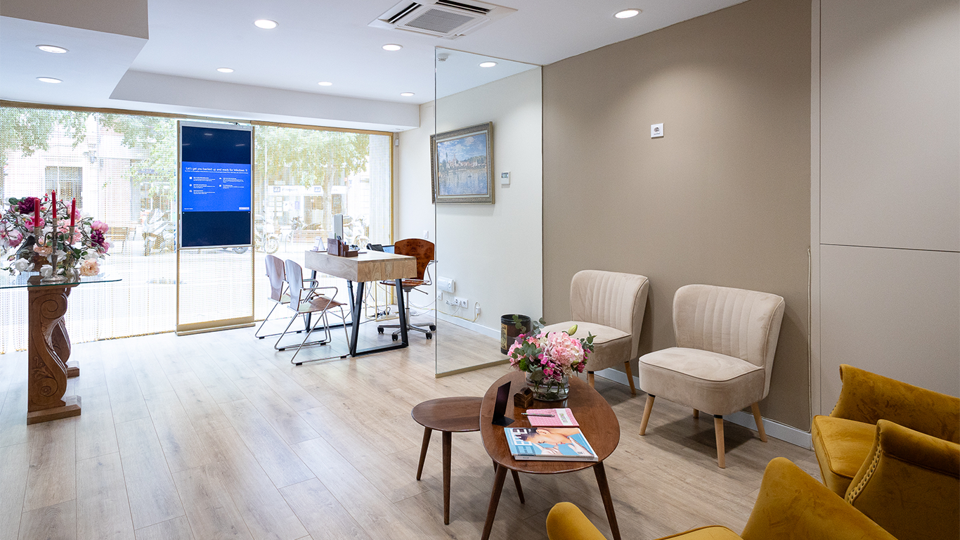 Imagen de las instalaciones de Centro Médico Estético Starbene Barcelona.